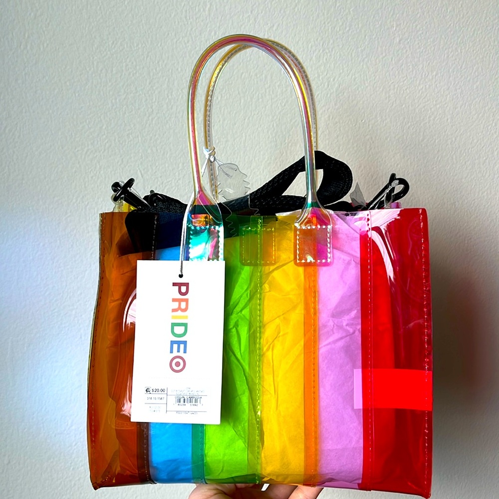 NWT Pride Mini Tote Crossbody Bag